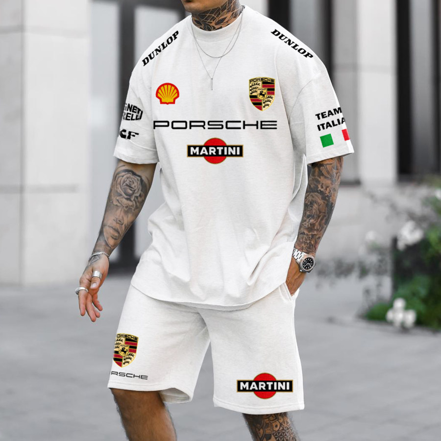

Men's Casual Racing Exclusive Oversized Suit