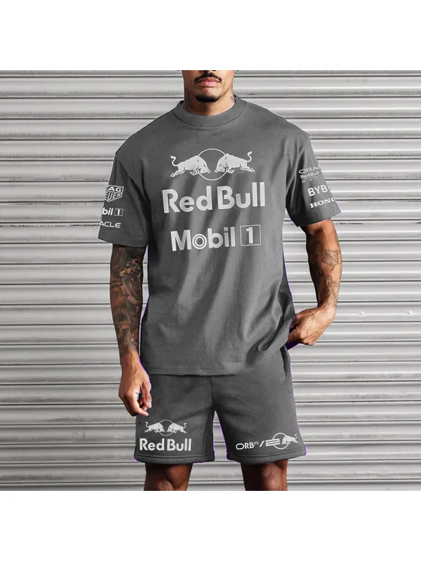 Fashion Casual Racing Oversized Suit - Ootdmw.com 