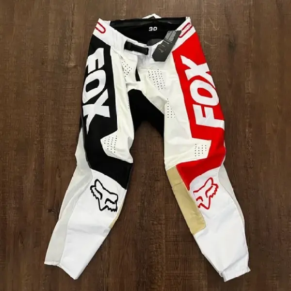 Racing Brand Logo Print Motorcycle Sports Trousers - Ootdyouth.com 