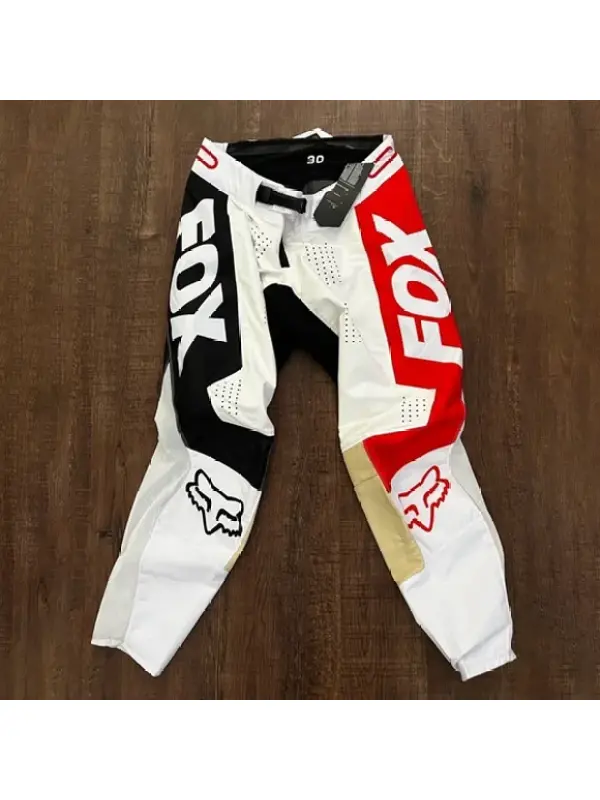 Racing Brand Logo Print Motorcycle Sports Trousers - Ootdmw.com 