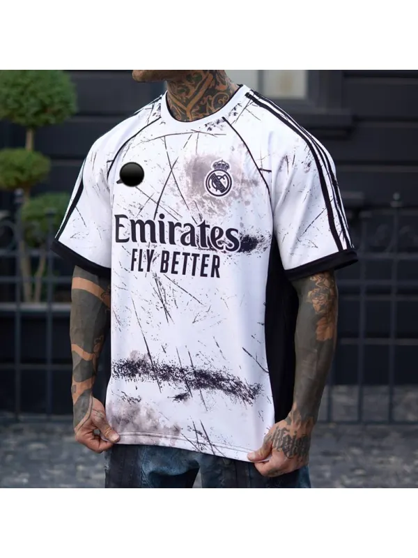 Unisex Football Club Short Sleeve T-Shirt - Ootdmw.com 