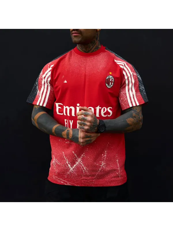 Unisex Football Club Short Sleeve T-Shirt - Ootdmw.com 