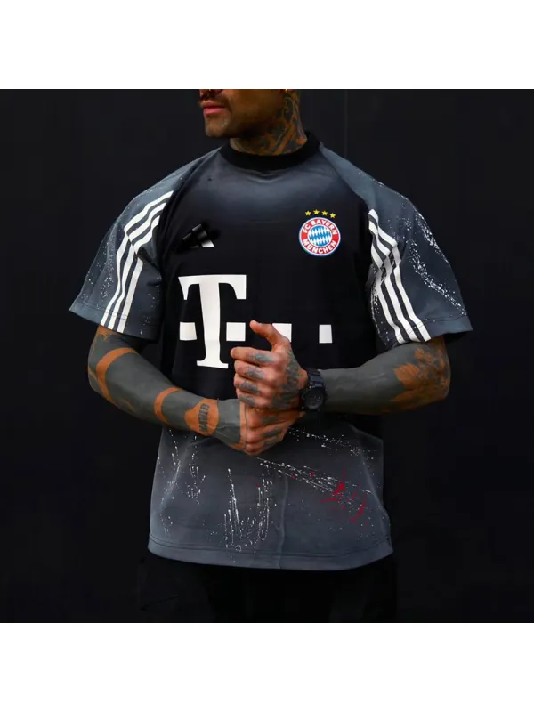 Unisex Football Club Short Sleeve T-Shirt - Frontiercool.com 