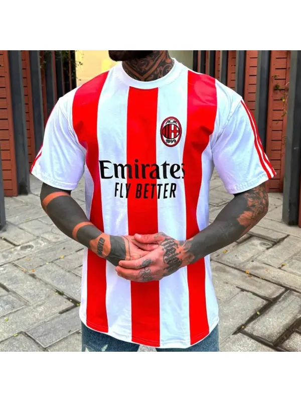 Unisex Football Club Short Sleeve T-Shirt - Ootdmw.com 