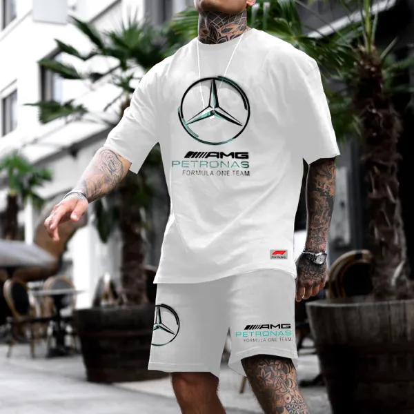 Casual Racing Design Oversized Suit - Spiretime.com 