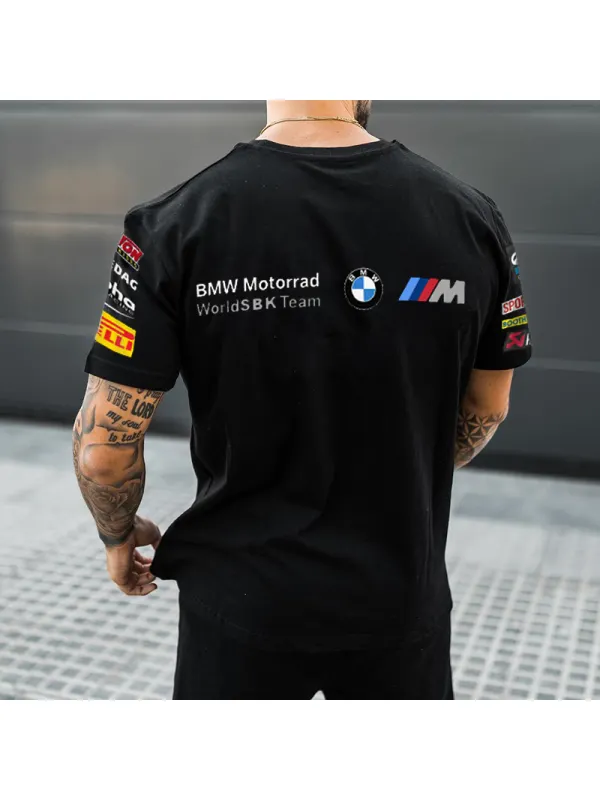 Men's Logo Letter Printed T-shirt - Frontiercool.com 