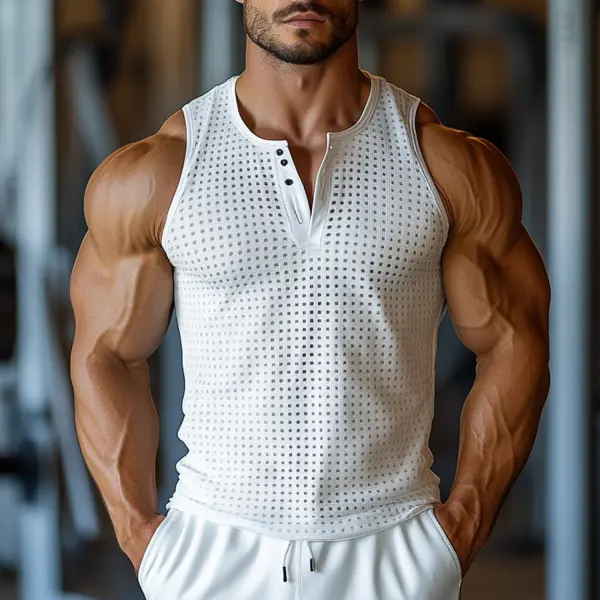 Fitness Tight Casual Vest - Jumbochic.com 