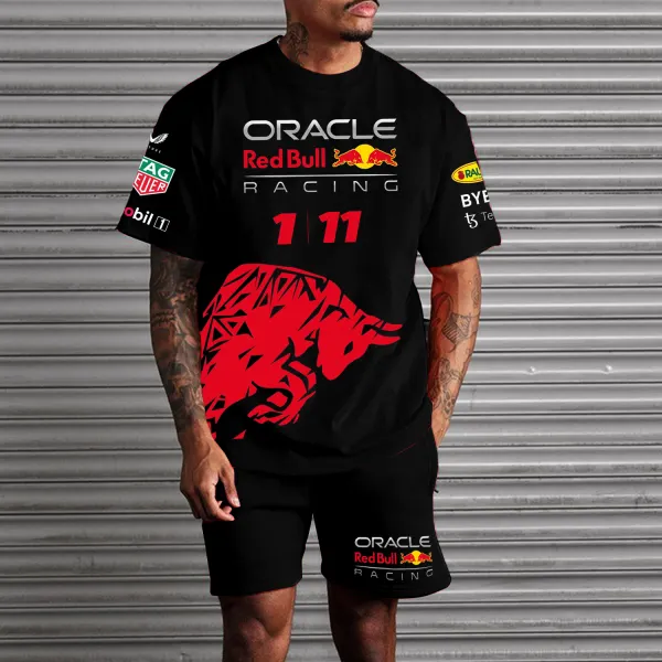 Brand Racing Letter Print Set - Spiretime.com 