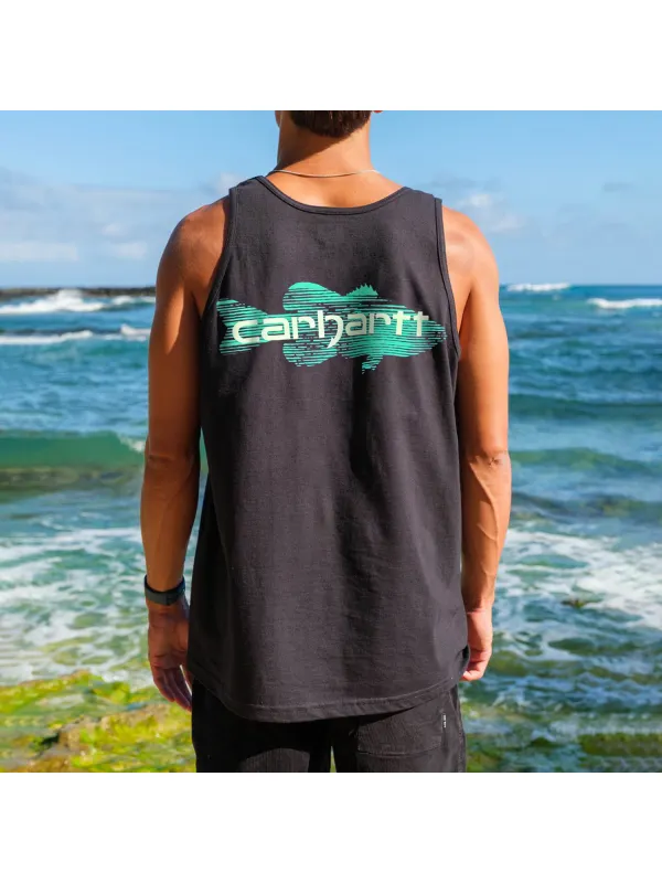Vacation Retro Casual Vest - Ootdmw.com 