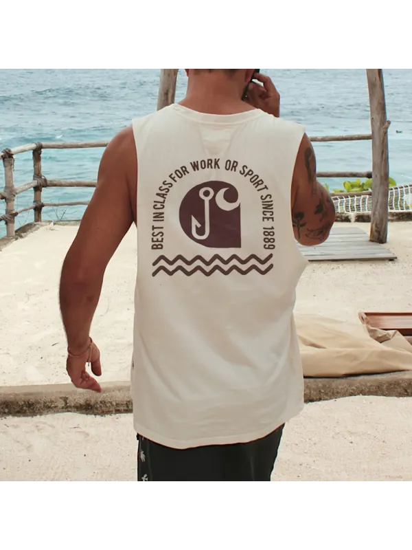 Men's Retro Casual Vest - Ootdmw.com 