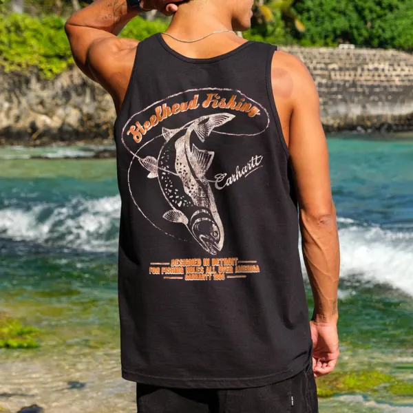 Beach Retro Casual Vest - Ootdyouth.com 