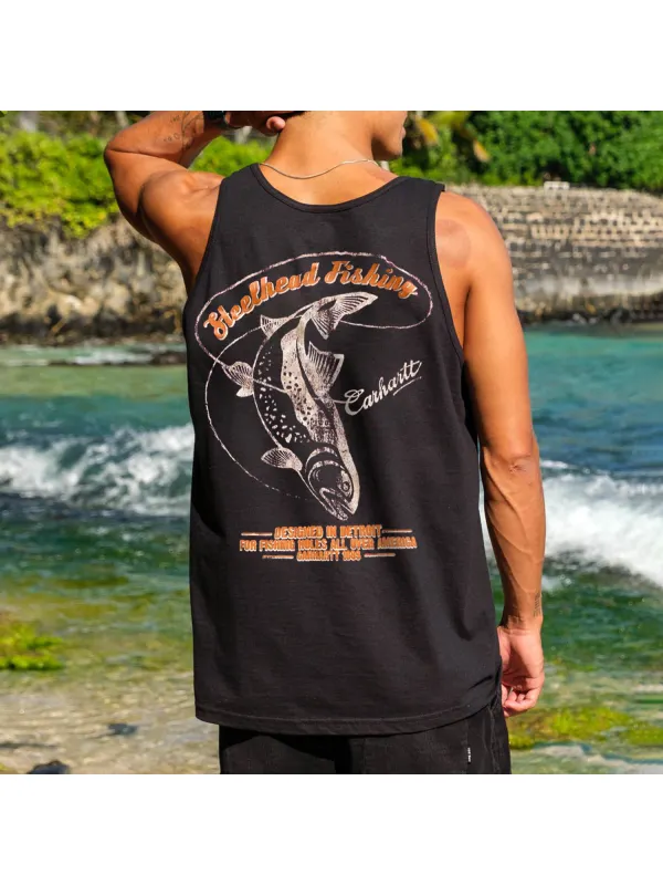 Beach Retro Casual Vest - Ootdmw.com 