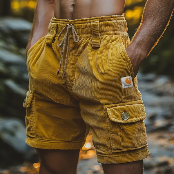 Men's Retro Pocket Shorts - Ootdyouth.com 