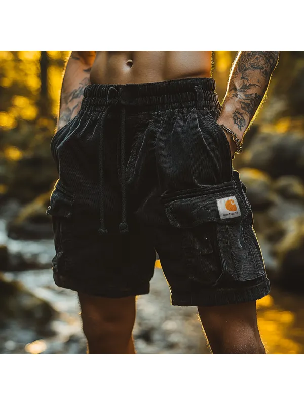 Men's Retro Lace-Up Shorts - Anrider.com 