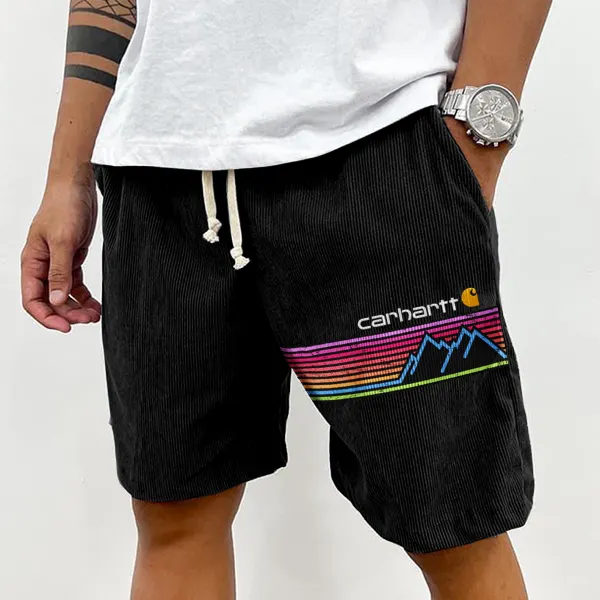 Vintage Casual Shorts Corduroy Surf Shorts Beach Shorts - Ootdyouth.com 