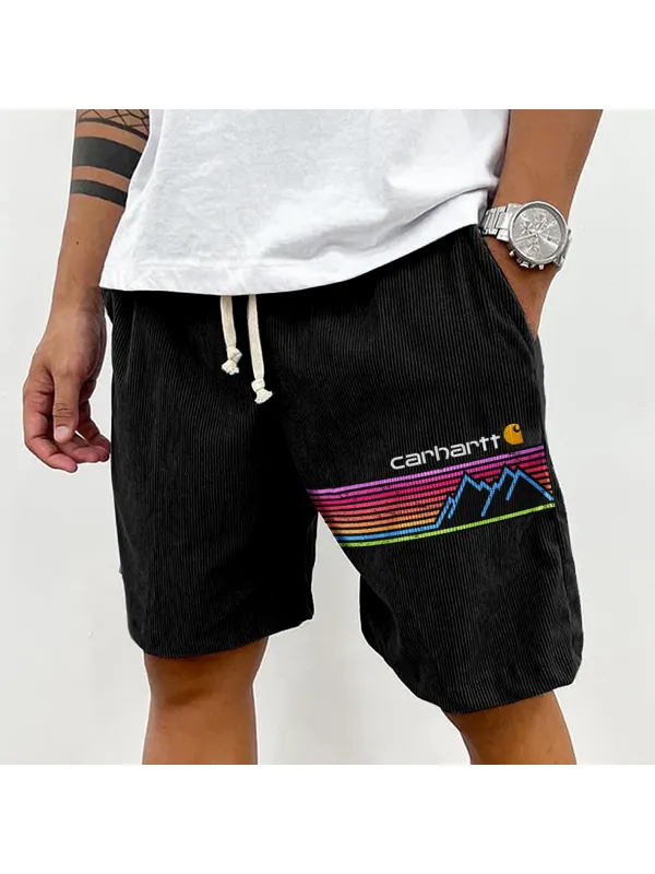 Vintage Casual Shorts Corduroy Surf Shorts Beach Shorts - Anrider.com 
