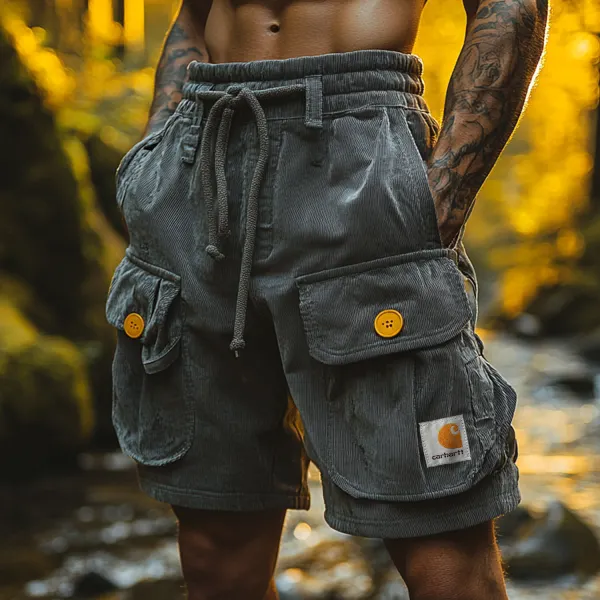 Vintage Outdoor Pocket Shorts - Ootdyouth.com 