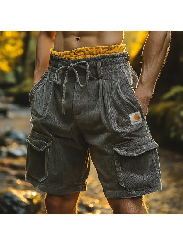 Men's Contrast Pocket Shorts - Anrider.com 