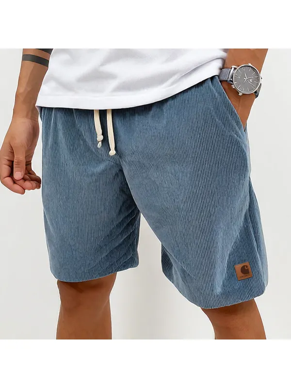 Vintage Casual Shorts Corduroy Surf Shorts Beach Shorts - Anrider.com 