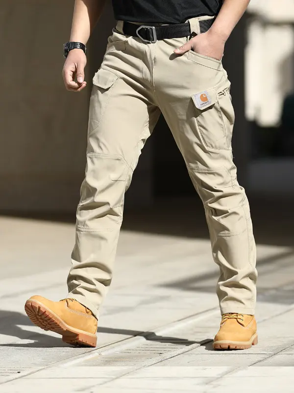 Carhartt Men's Quick Dry Elastic Fabric Tactical Multi Pocket Cargo Pants - Cotonow.com 