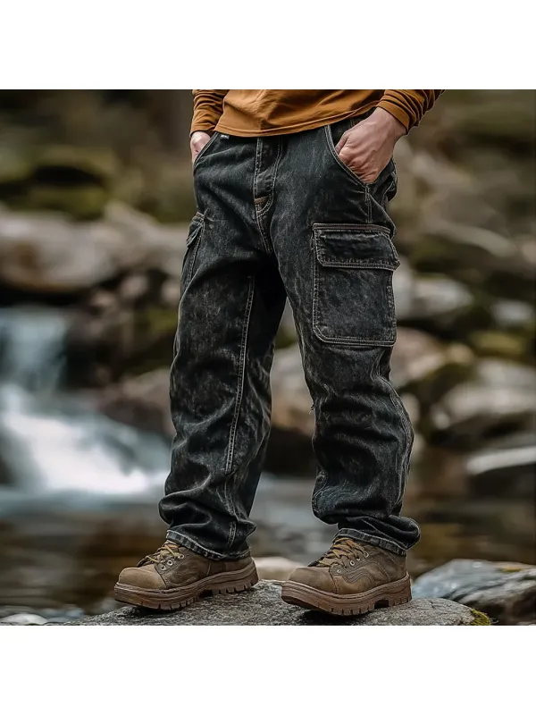 Outdoor Men's Casual Pants Overalls Multifunctional Trousers Wear-resistant Adventure Climbing Camping Outdoor Trousers - Ootdmw.com 