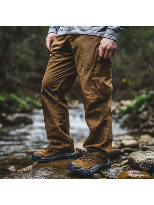 Outdoor Men's Casual Pants Overalls Multifunctional Trousers Wear-resistant Adventure Climbing Camping Outdoor Trousers - Ootdmw.com 