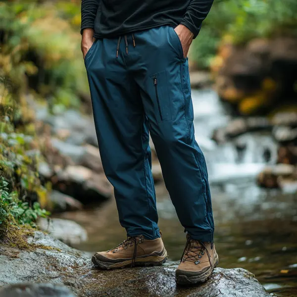Outdoor Men's Casual Pants Overalls Multifunctional Trousers Wear-resistant Adventure Climbing Camping Outdoor Trousers - Zivinfo.com 