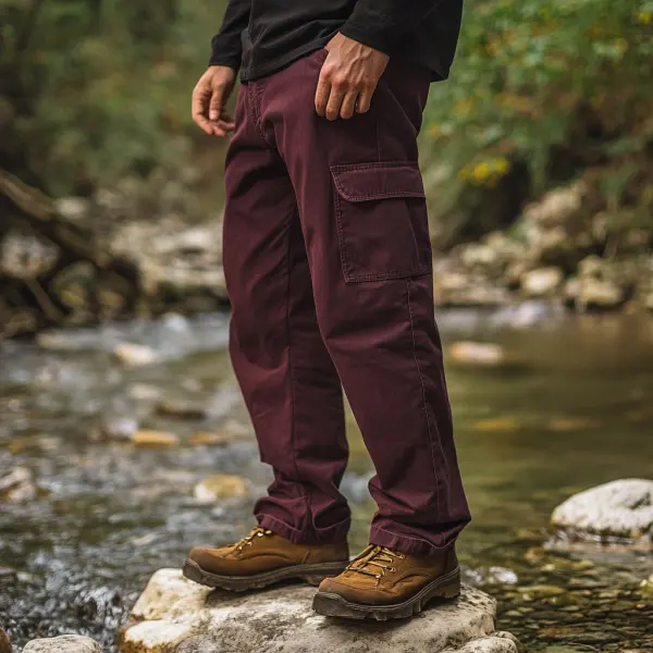 Outdoor Men's Casual Pants Overalls Multifunctional Trousers Wear-resistant Adventure Climbing Camping Outdoor Trousers - Zivinfo.com 