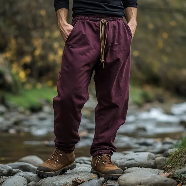 Outdoor Men's Casual Pants Overalls Multifunctional Trousers Wear-resistant Adventure Climbing Camping Outdoor Trousers - Zivinfo.com 