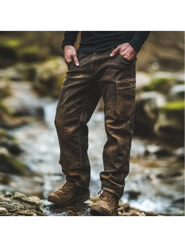 Outdoor Men's Casual Pants Overalls Multifunctional Trousers Wear-resistant Adventure Climbing Camping Outdoor Trousers - Wearmw.chimpone.com 