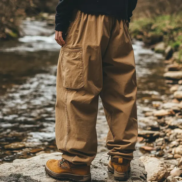Outdoor Men's Casual Pants Overalls Multifunctional Trousers Wear-resistant Adventure Climbing Camping Outdoor Trousers - Zivinfo.com 
