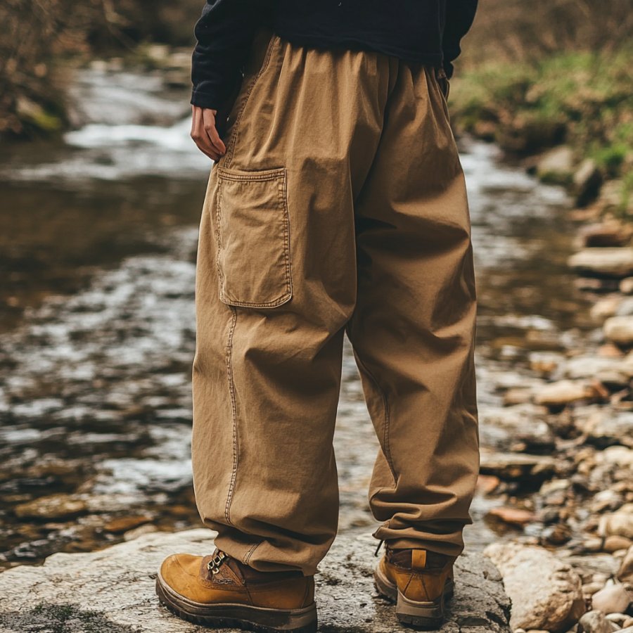

Outdoor Men's Casual Pants Overalls Multifunctional Trousers Wear-resistant Adventure Climbing Camping Outdoor Trousers