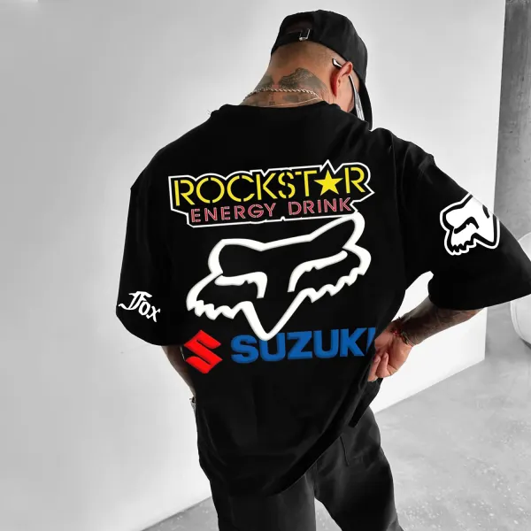 Vintage Racing Oversized T-Shirt - Zivinfo.com 