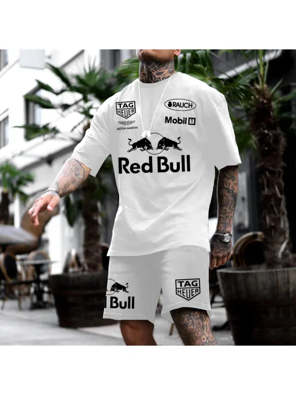 Fashionable Street Racing Design Oversized Suit - Wearmw.chimpone.com 