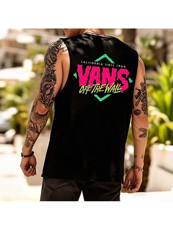 Men's Outdoor Bold Fashion Graphic Tank Top - Ootdmw.com 