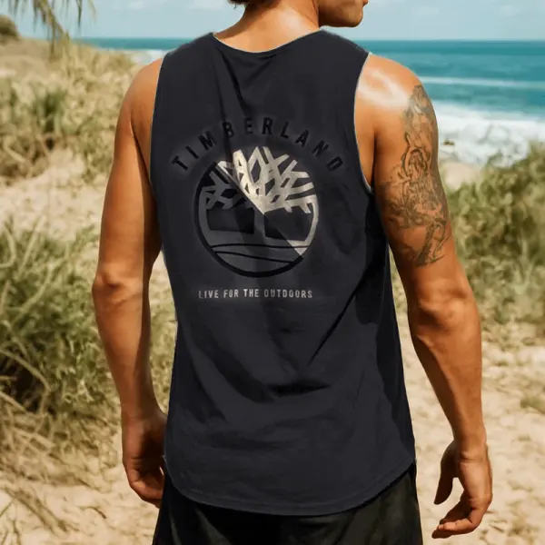 Bold Graphic Tank Top For Men - Perfect For Summer Outdoors - Ootdcowboys.com 