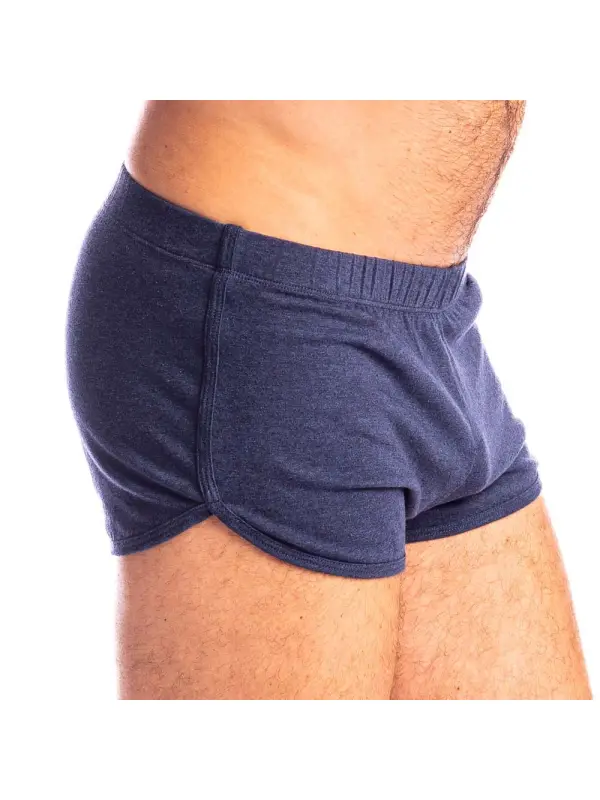 Men's Cotton Shorts Sports Fitness Shorts Elastic Waist Beach Swim Shorts Comfortable Home Cotton Shorts - Anrider.com 