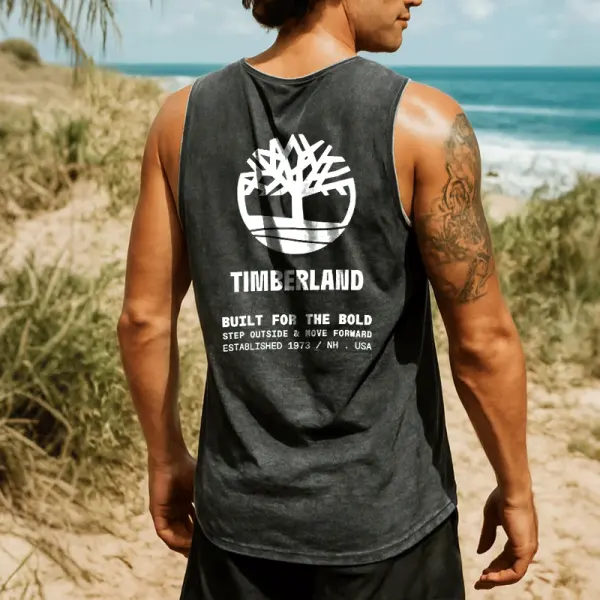 Bold Graphic Tank Top For Men - Perfect For Summer Outdoors - Ootdyouth.com 