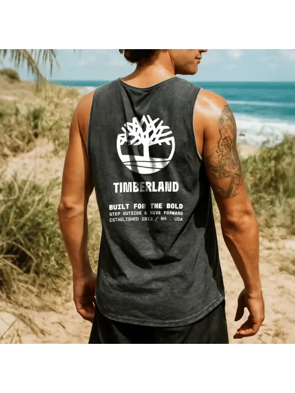 Bold Graphic Tank Top For Men - Perfect For Summer Outdoors - Frontiercool.com 