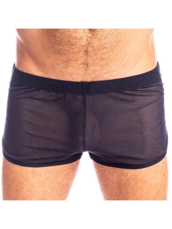 Men's Mesh Shorts Shorts Elastic Waist Beach Swimming Trunks Home Leisure Comfortable Breathable Shorts - Anrider.com 