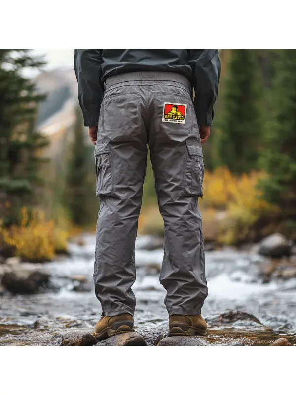 Vintage Outdoor Cargo Pants For Adventure Seekers - Frontiercool.com 