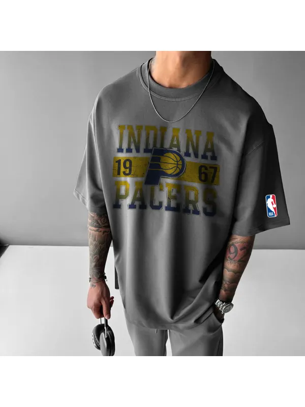 Men's 2025 Gray Sports Leisure Basketball T-Shirt - Frontiercool.com 