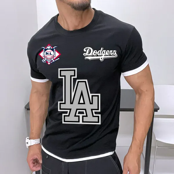 Men's Baseball Fan Sports Graphic T-Shirt - Ootdyouth.com 
