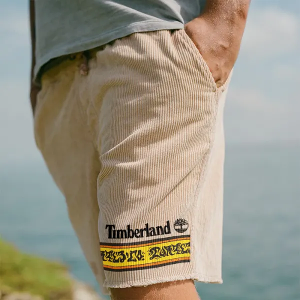 Vintage Casual Shorts Corduroy Surf Shorts Beach Shorts - Ootdyouth.com 