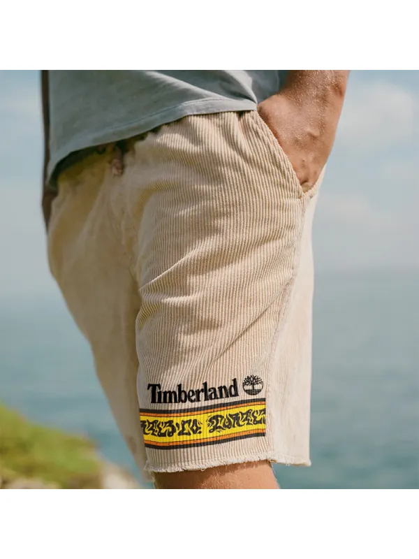 Vintage Casual Shorts Corduroy Surf Shorts Beach Shorts - Anrider.com 