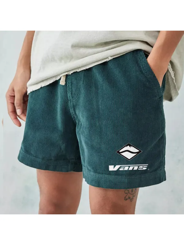 Vintage Casual Shorts Corduroy Surf Shorts Beach Shorts - Anrider.com 