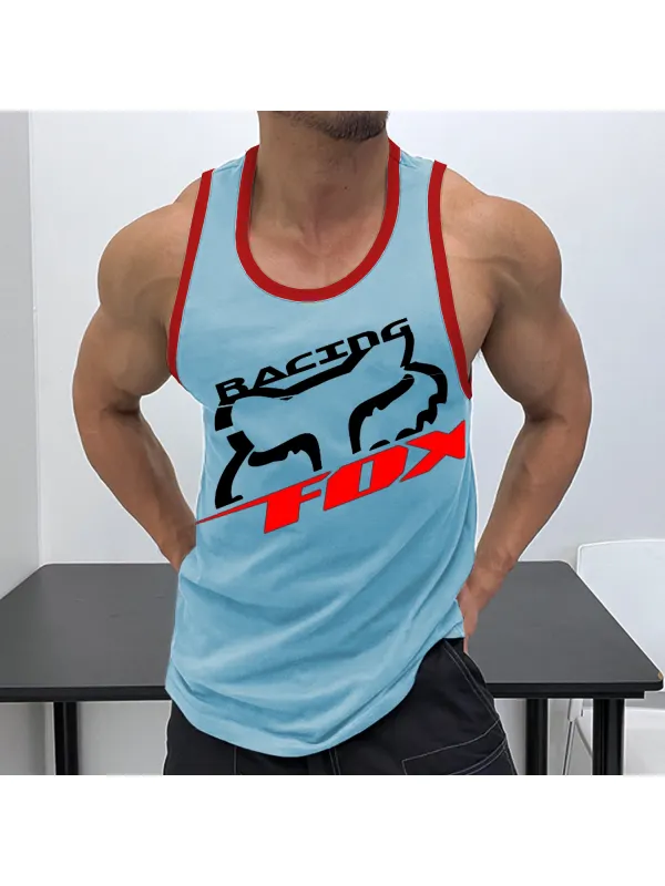 Casual Racing Contrast Vest - Anrider.com 
