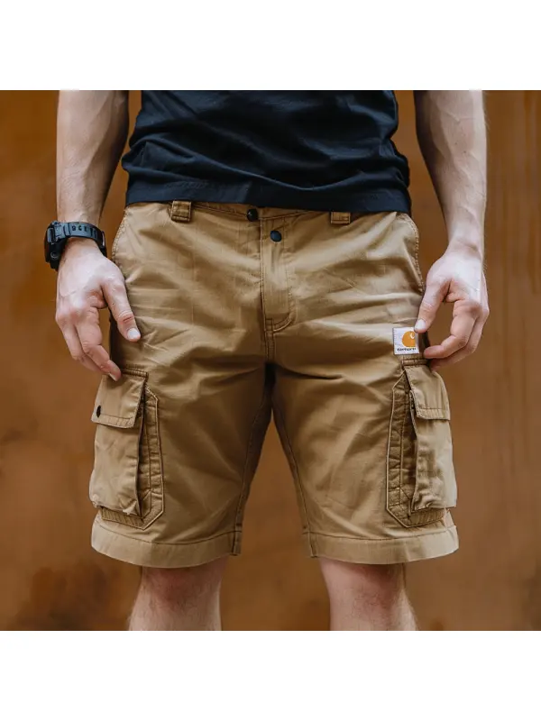 Men's Cargo Shorts With Multi-Pockets For Outdoor Adventures - Ootdmw.com 