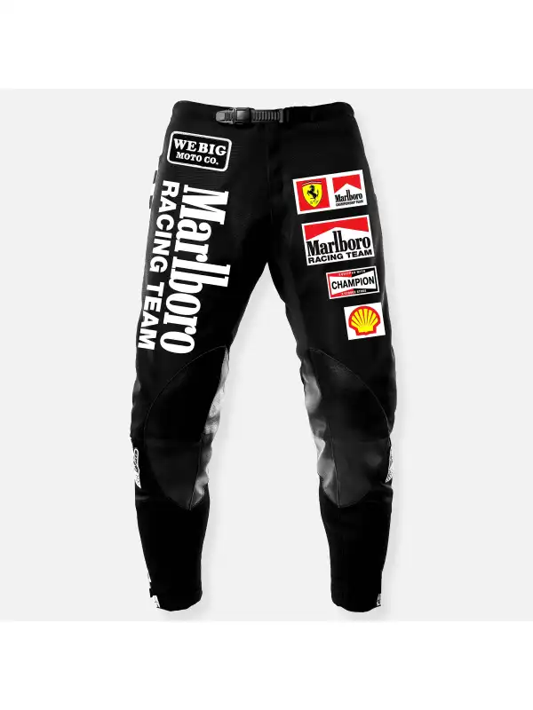 FORMULA ONE 1974 BLACK RACE PANT - Ootdmw.com 