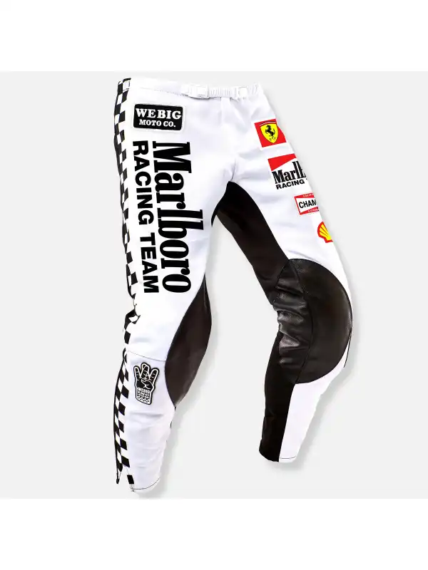 FORMULA ONE 1974 BLACK RACE PANT - Ootdmw.com 